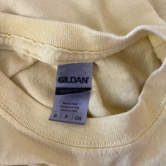 Women’s Palmetto Moon yellow short sleeve t-shirt Small - Picture 4 of 5